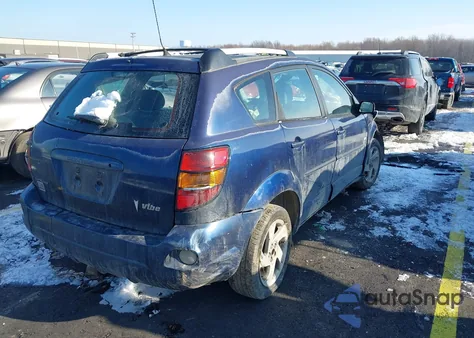 2004 Pontiac Vibe z USA, uszkodzony, nr VIN 5Y2SM62834Z430996